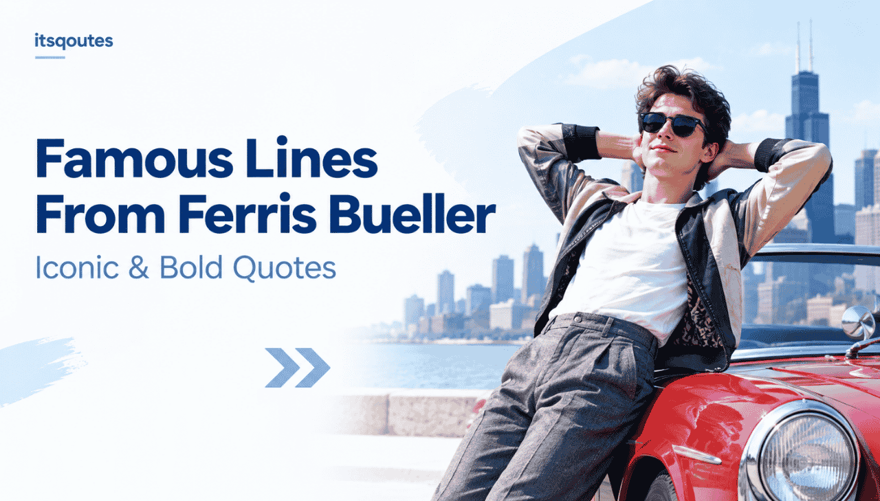 Famous Lines From Ferris Bueller: Iconic & Bold Quotes